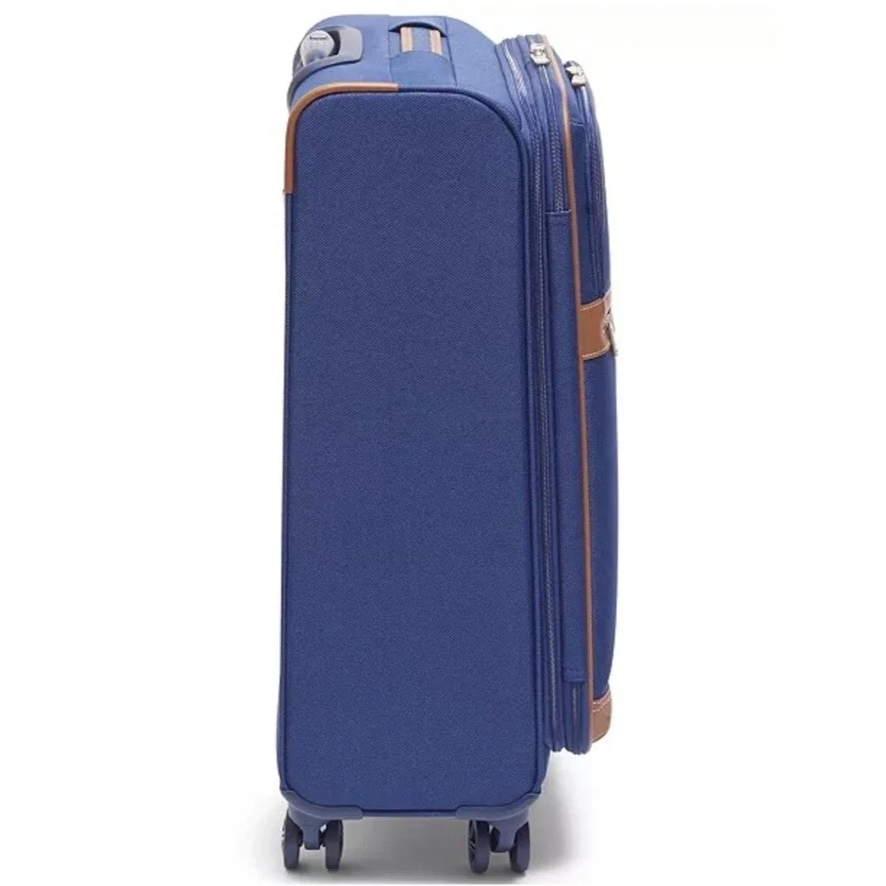 Tommy Hilfiger Luggage suitcase Logan Large Check-in Softside Spinner blue